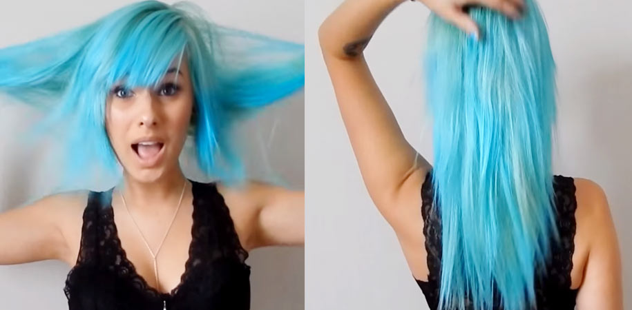 how to dye your hair ombre with kool aid