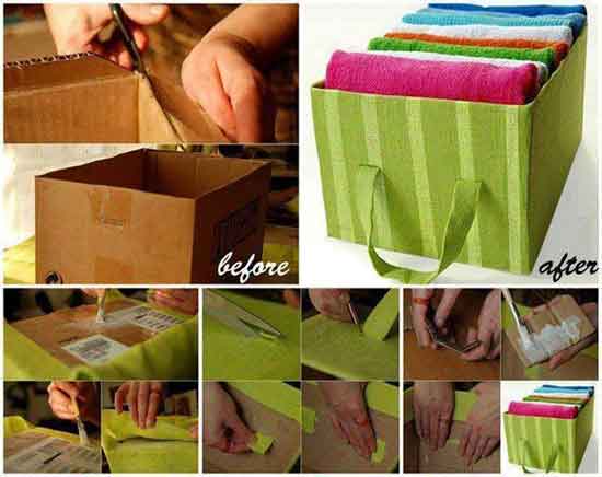 diy-cardboard-fabric-storage-tote