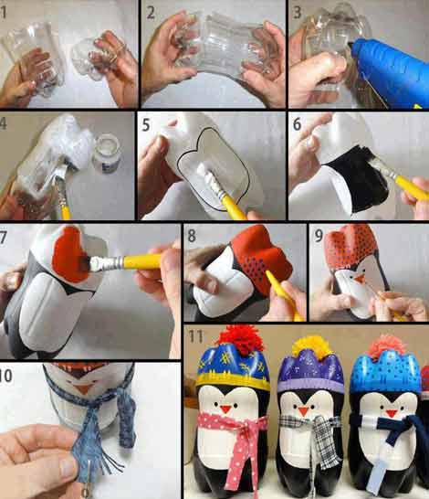 plastic-bottles-to-make-great-penguin-ornaments