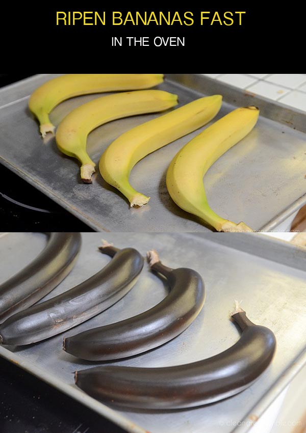 quickly ripen bananas