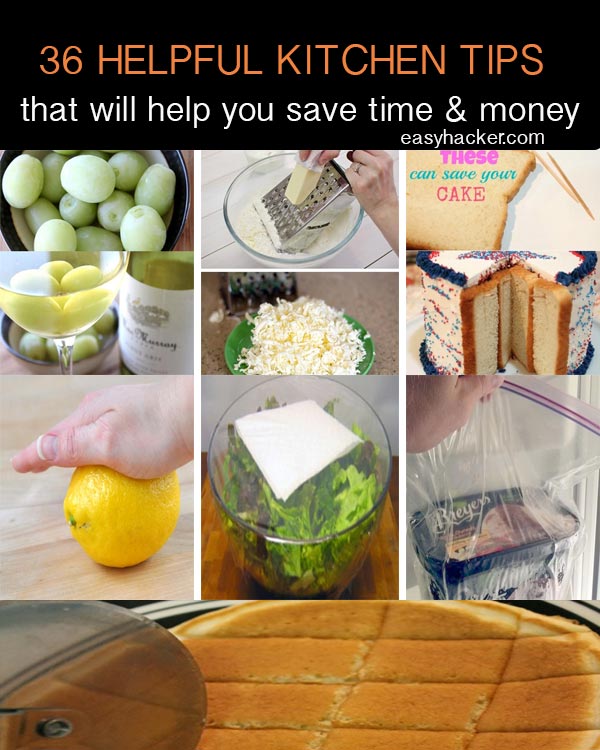 kitchen tips to save money