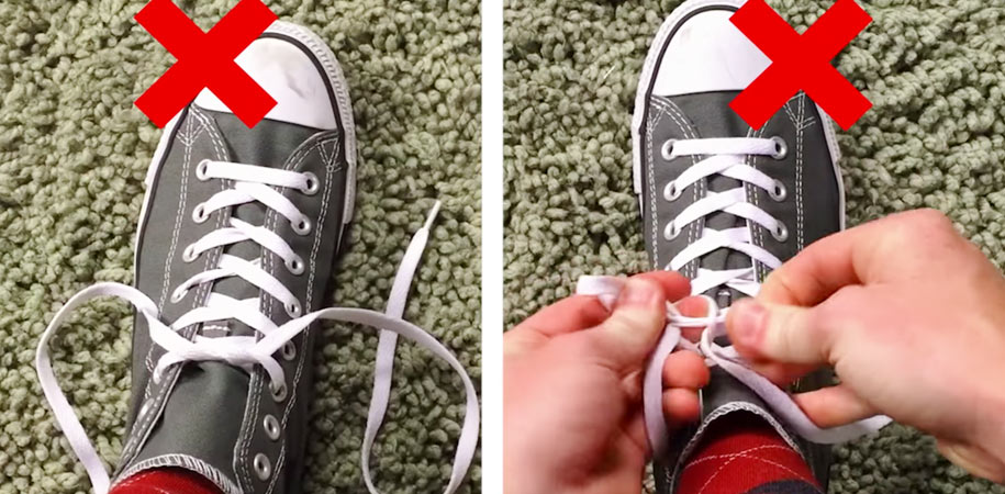 how to tie a shoe