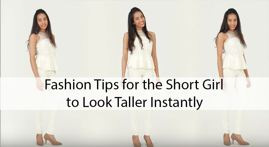 dress for short girl to look tall