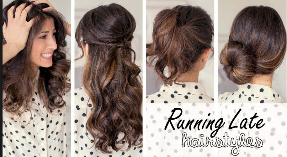 Running Late Hairstyles For Work Or School Easy Life Hacks