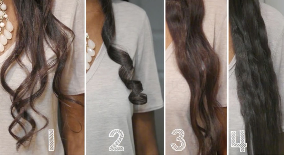 5 Easy Curls/Waves Using a Flat Iron
