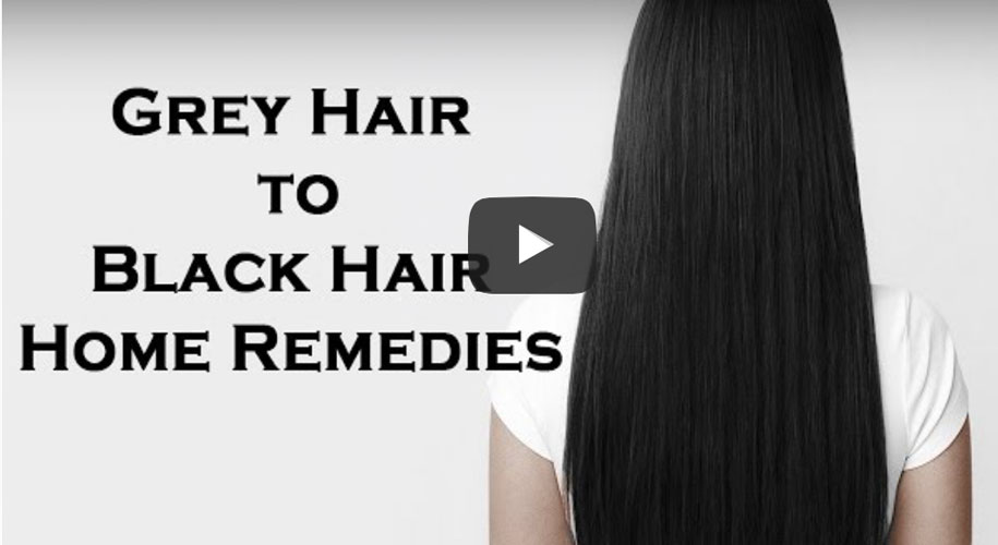 Homemade hair oil for premature grey hair
